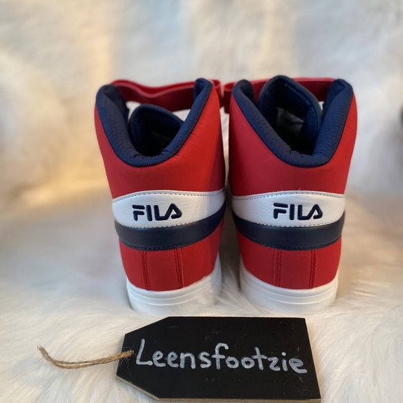 New Fila Men’s Vulc 13 Mid Plus Basketball Sneaker - Picture 6 of 13